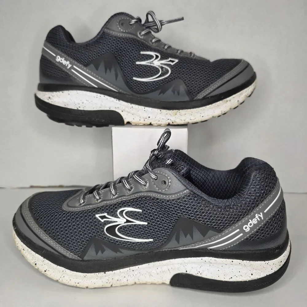 Gravity Defyer G-Defy Mighty Walk Shoes Women’s 9 Gray Walking Sneakers